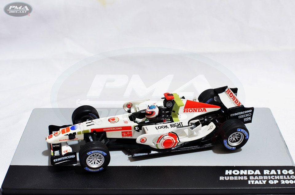 RUBENS BARRICHELLO 2006 HONDA RA106 1:43